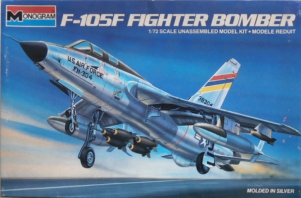 F-105F Fighter Bomber 1/72 Monogram