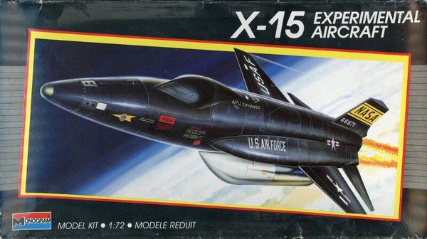 X-15 Experimental Aircraft 1/72 Monogram