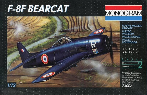 F8F Bearcat 1/72 Monogram