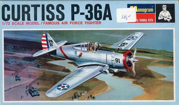 Curtiss P-36A 1/72 Monogram
