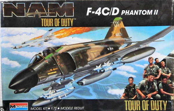 F-4C/D Phantom II NAM 1/72 Monogram