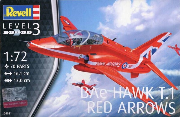 BAe Hawk T.1 Red Arrows 1/72 Revell