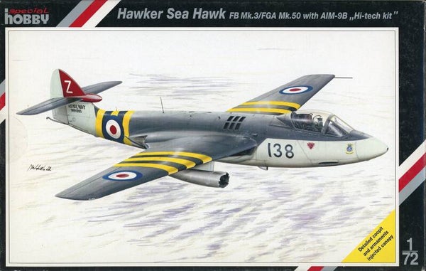 Hawker Sea Hawk 1/72 Special Hobby