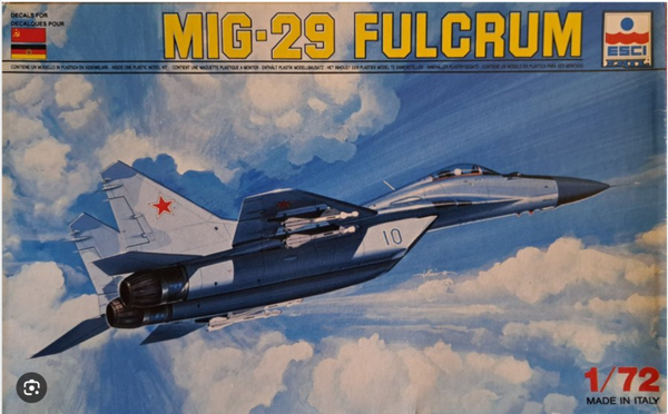 Mig-29 Fulcrum 1/72 ESCI