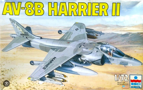 AV-8B Harrier II 1/72 ESCI