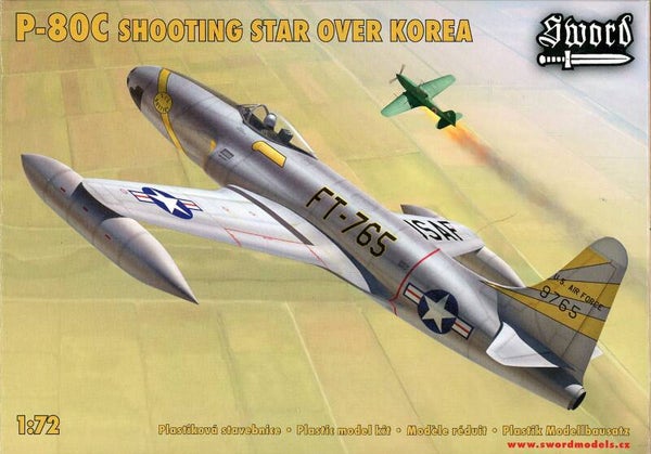 P-80 Shooting Star over Korea 1/72 Sword