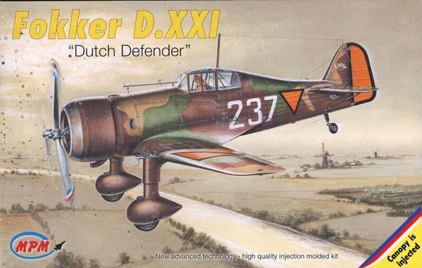 Fokker D. XXI 1/72 MPM