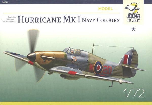 Hurricane Mk I Navy Colours 1/72 ArmaHobby