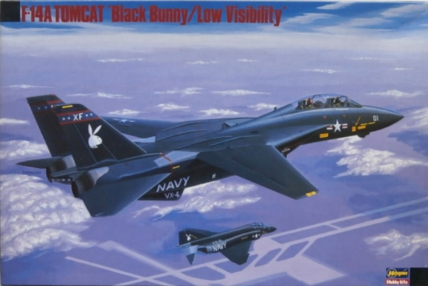 F-14A Tomcat "Black Bunny/Low Visibility" 1/72 Hasegawa