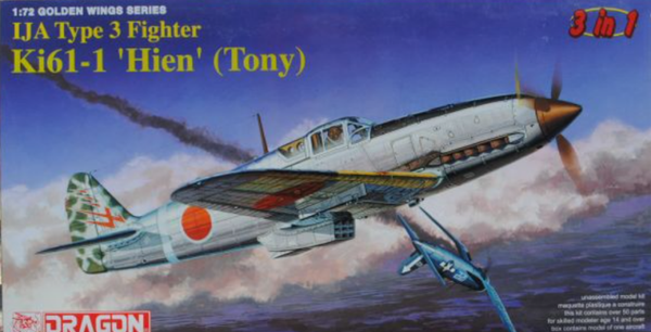 IJA Type 3 Fighter Ki61-1 "Hien"Tony 1/72 Dragon
