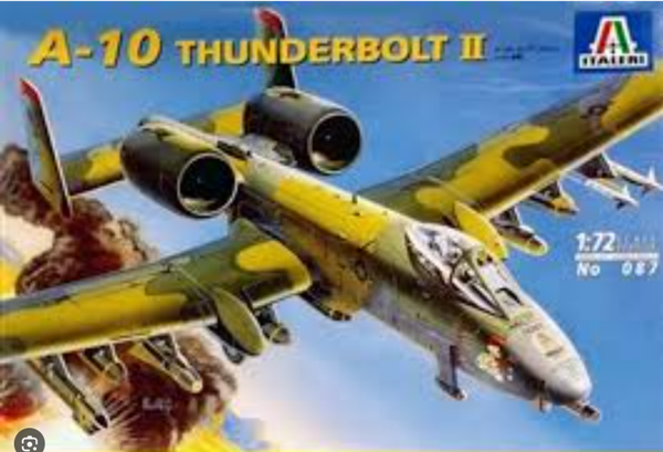 A-10 Thunderbolt II 1/72 Italeri