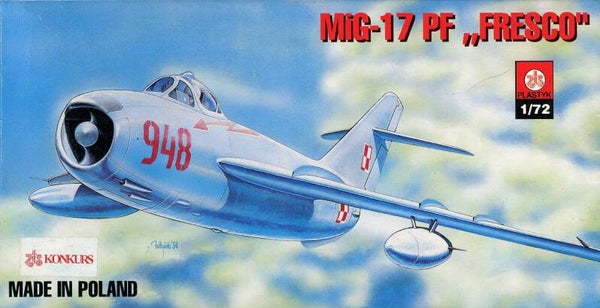 Mig-17 PF "Fresco" 1/72 Konkurs