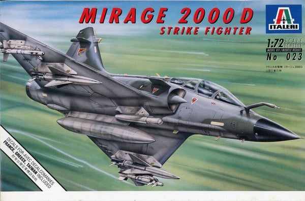 Mirage 2000D Strike fighter 1/72 Italeri