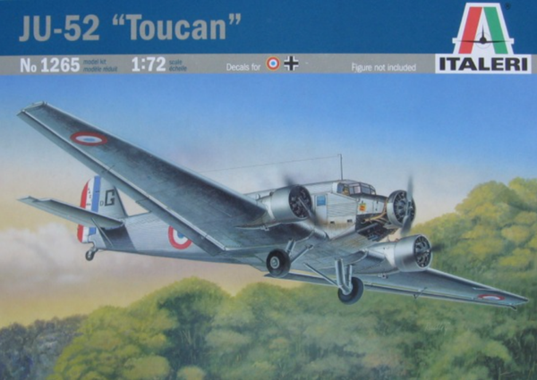Ju-52 "Toucan" 1/72 Italeri