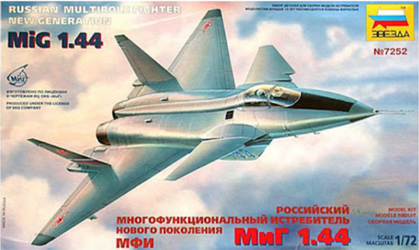 Mig 1.44 1/72 Zvezda
