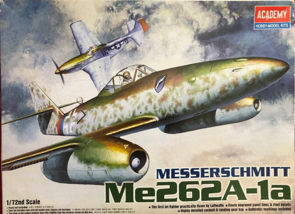 Messerschmitt Me262A-1A 1/72 Academy
