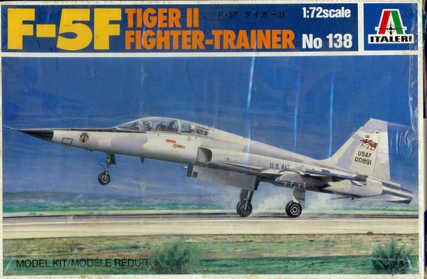 F-5F Tiger II Fighter trainer 1/72 Italeri