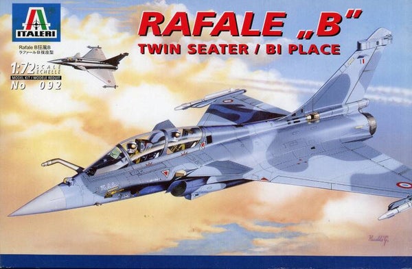 Rafale B Twin seater 1/72 Italeri