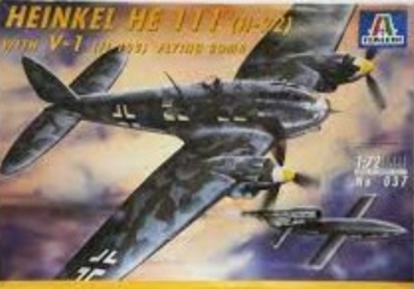 Heinkel He 111 with V1 1/72 Italeri