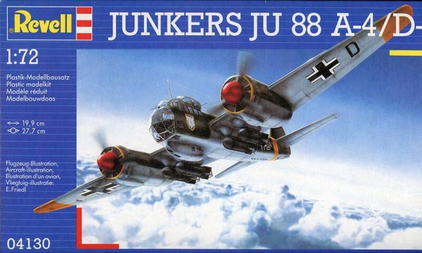 Junkers Ju-88 A-4/D-1 1/72 Revell