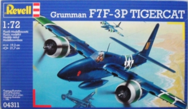 Grumman F7F-3P Tigercat 1/72 Revell