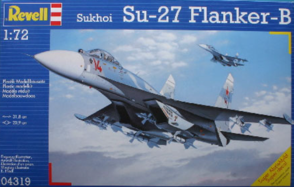 Sukhoi Su-27 Flanker-B 1/72 Revell
