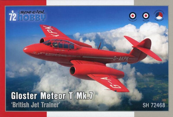 Gloster Meteor T Mk.7 1/72 Special Hobby