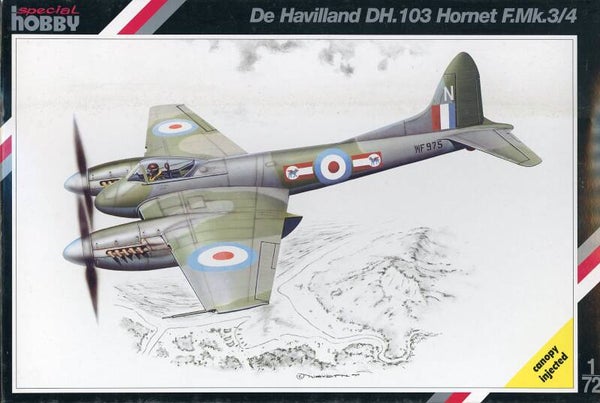 De Havilland DH.103 Hornet F.Mk.3/4 1/72 Special Hobby
