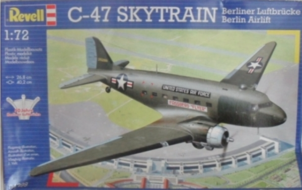 C-47 Skytrain Berliner Luftbrücke 1/72 Revell