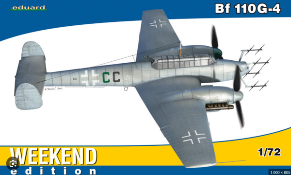 Bf 110G-4 1/72 Eduard