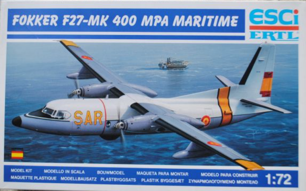 Fokker F27-MK 400 MPA Maritime 1/72 ESCI