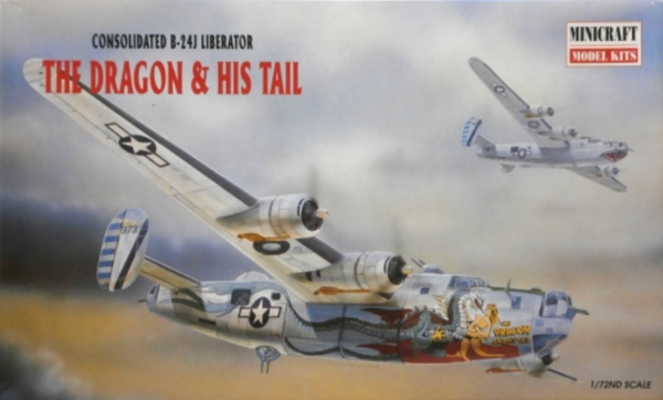 Consolidated B-24J Liberator 1/72 Minicraft