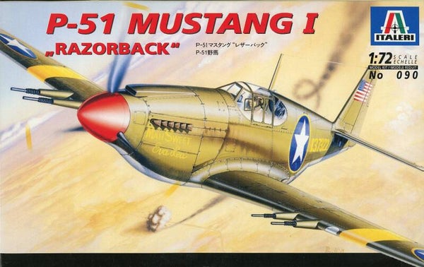 P-51 Mustang 1 "Razorback" 1/72 Italeri