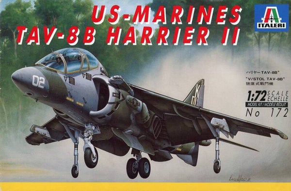 US Marines TAV-8B Harrier II 1/72 Italeri