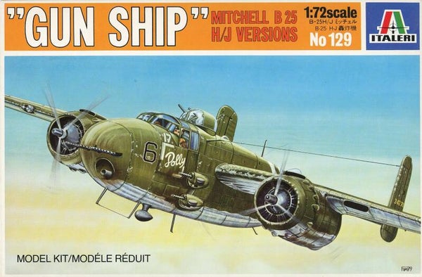 Mitchell B25 "Gun Ship" 1/72 Italeri