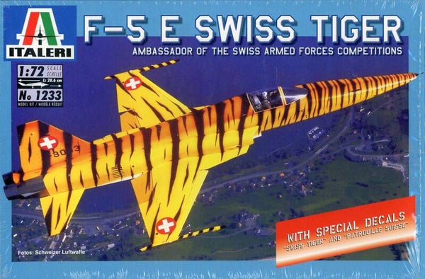 F-5 E Swiss Tiger 1/72 Italeri
