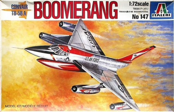Corvair TB-58A Boomerang 1/72 Italeri