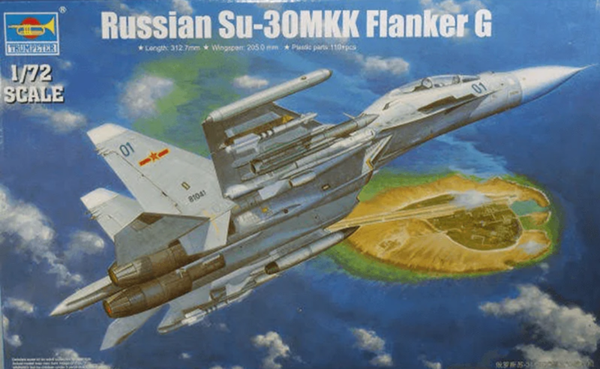 Russian Su-30MKK Flanker G 1/72 Trumpeter