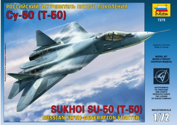 Sukhoi Su-50 (T-50) 1/72 Zvezda