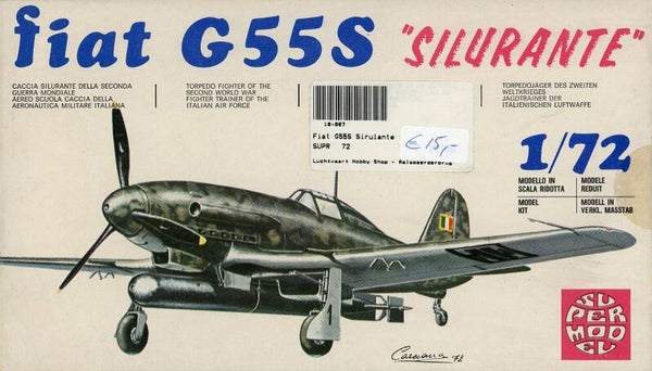 Fiat G55S "Silurante" 1/72 Supermodel