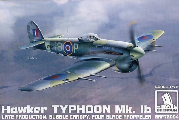 Hawker Typhoon Mk. 1b 1/72 Brengun WW2