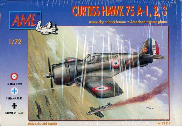 Curtiss Hawk 75 A-1,2,3 1/72 AML