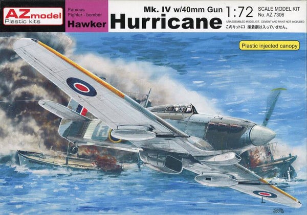 Hurricane Mk. IV 1/72 AZmodel WW2