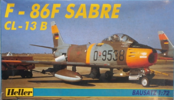 F-86F Sabre Cl-13B 1/72 Heller