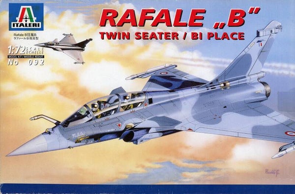 Rafale B twinseater 1/72 Italeri
