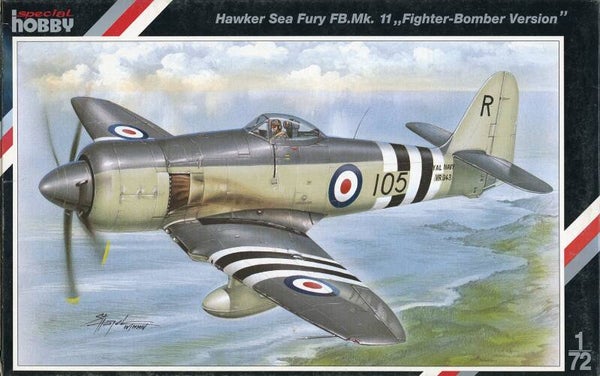 Hawker Sea Fury FB. Mk 11 1/72 Special Hobby