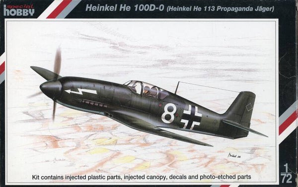 Heinkel He 100D-0 1/72 Special Hobby