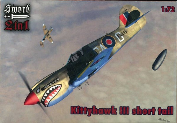 Kittyhawk III short tail 1/72 Sword
