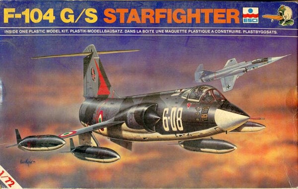 F-104 G/S Starfighter 1/72 ESCI