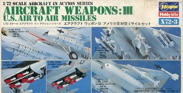 Aircraft weapons III 1/72 Hasegawa